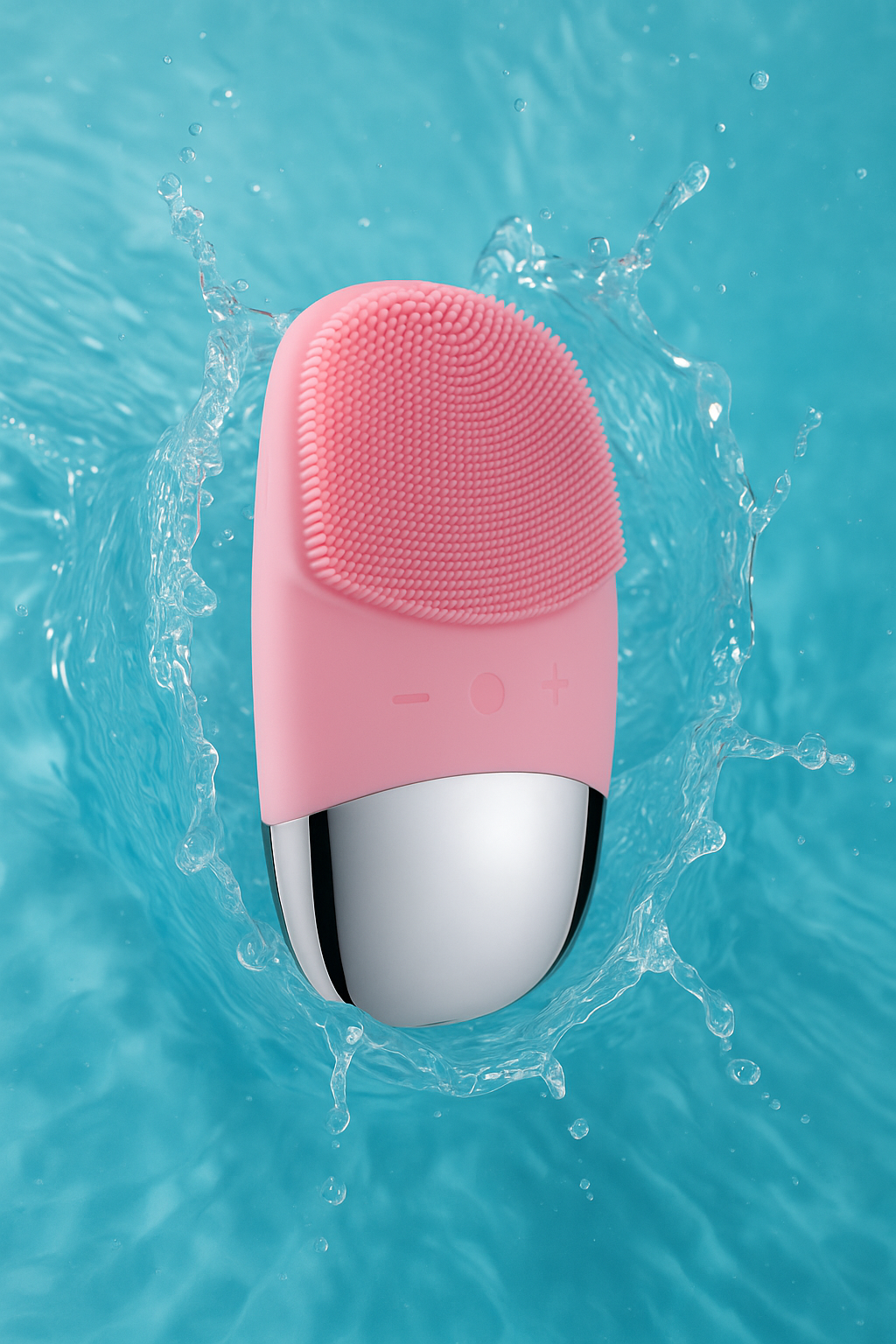 GlowBrush™ 2.0 — Escova Sónica de Limpeza Facial